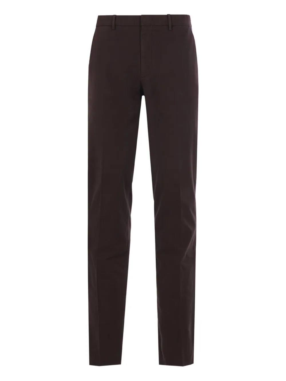 Zegna twill trousers | Brown | Image 1