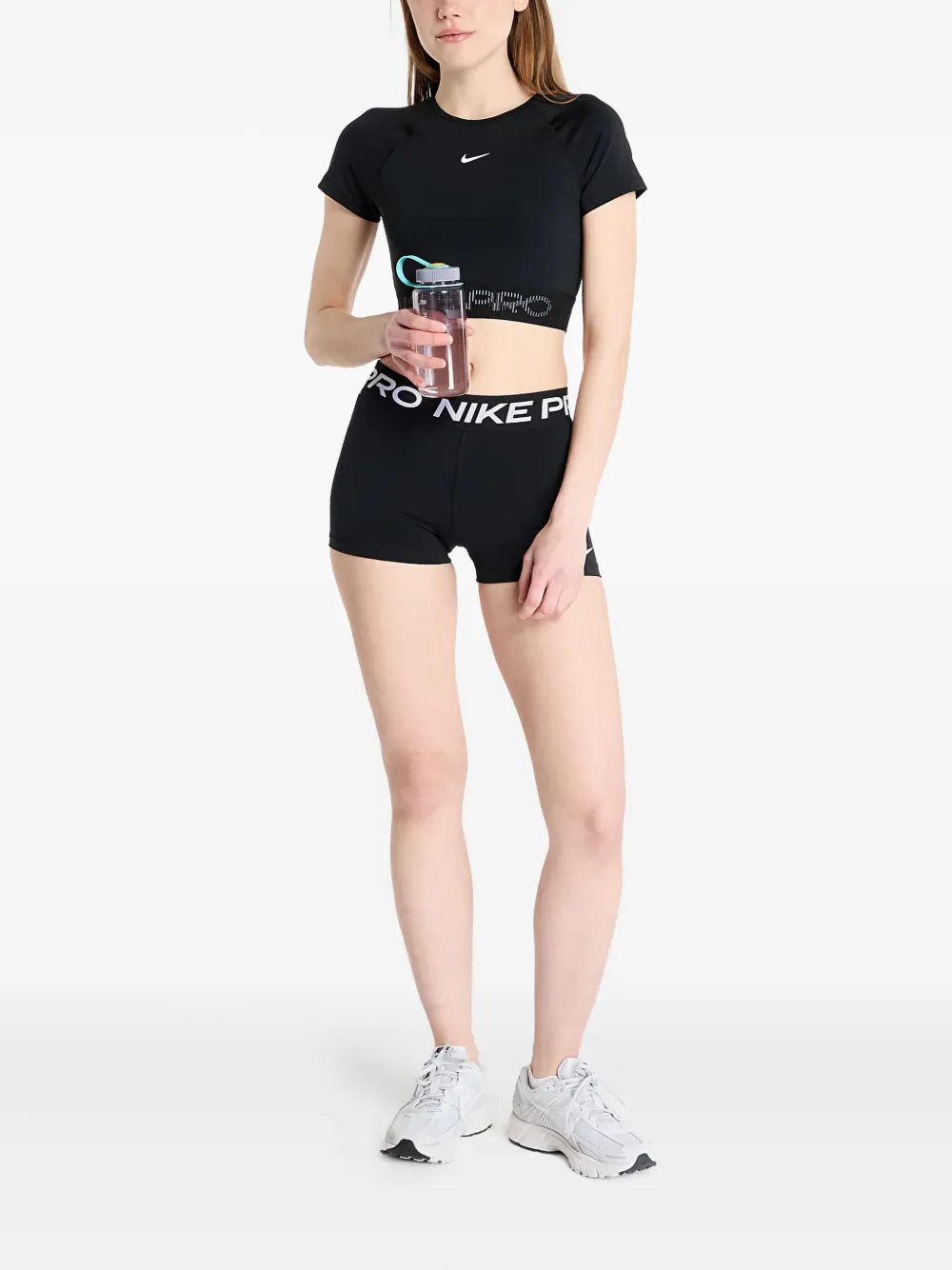 Nike Pro T-shirt met korte mouwen Zwart