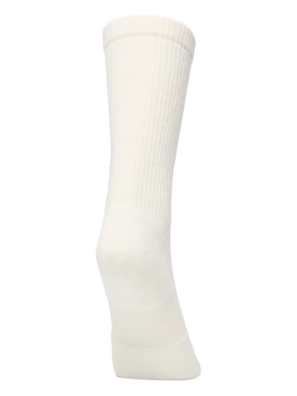 Nike Twee paar sokken met geborduurd logo en demping Beige