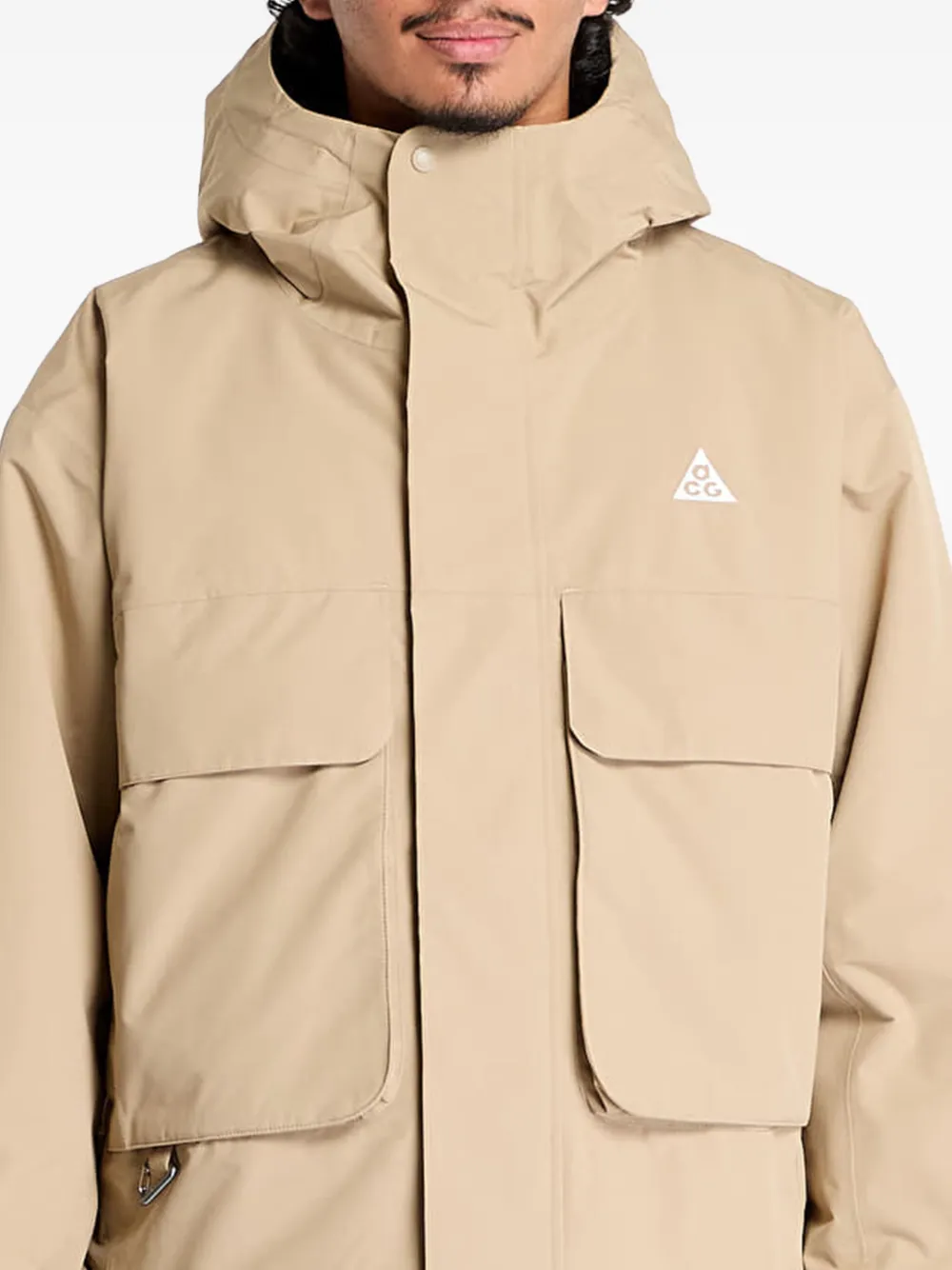 Nike ACG PrimaLoft 'Skull Peak' hooded flap-pocket jacket Bruin
