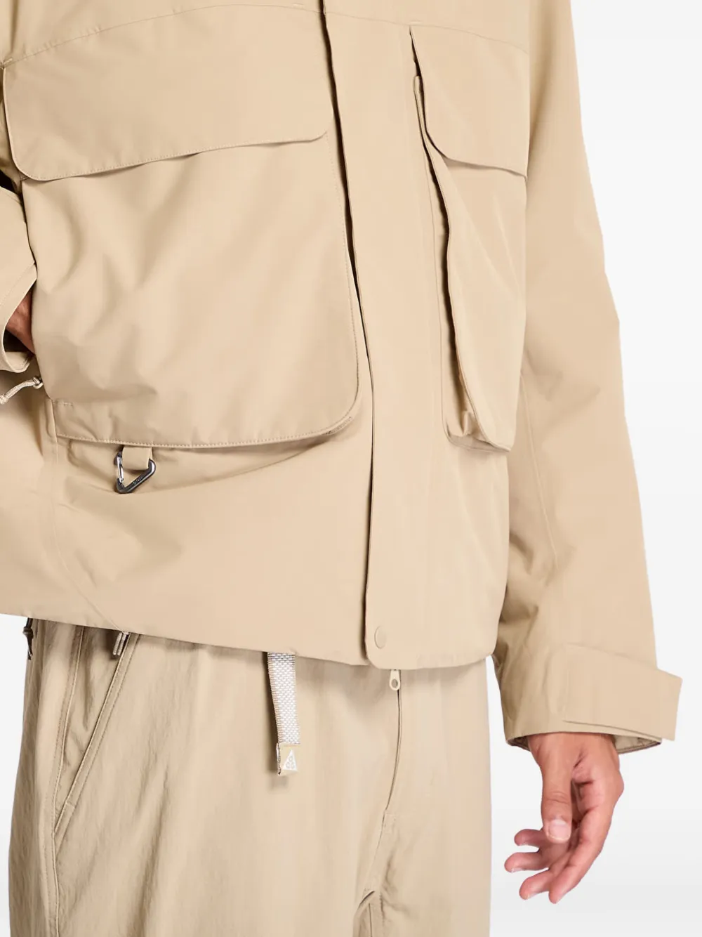 Nike ACG PrimaLoft 'Skull Peak' hooded flap-pocket jacket Bruin