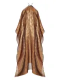 Taller Marmo metallic tassel dress - Brown