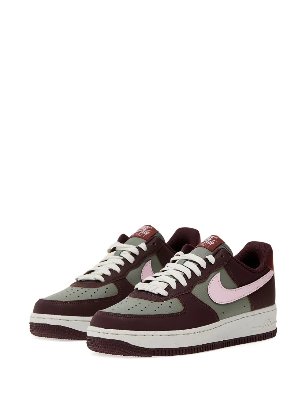 Nike 1'07 Next Nature leather sneakers Red