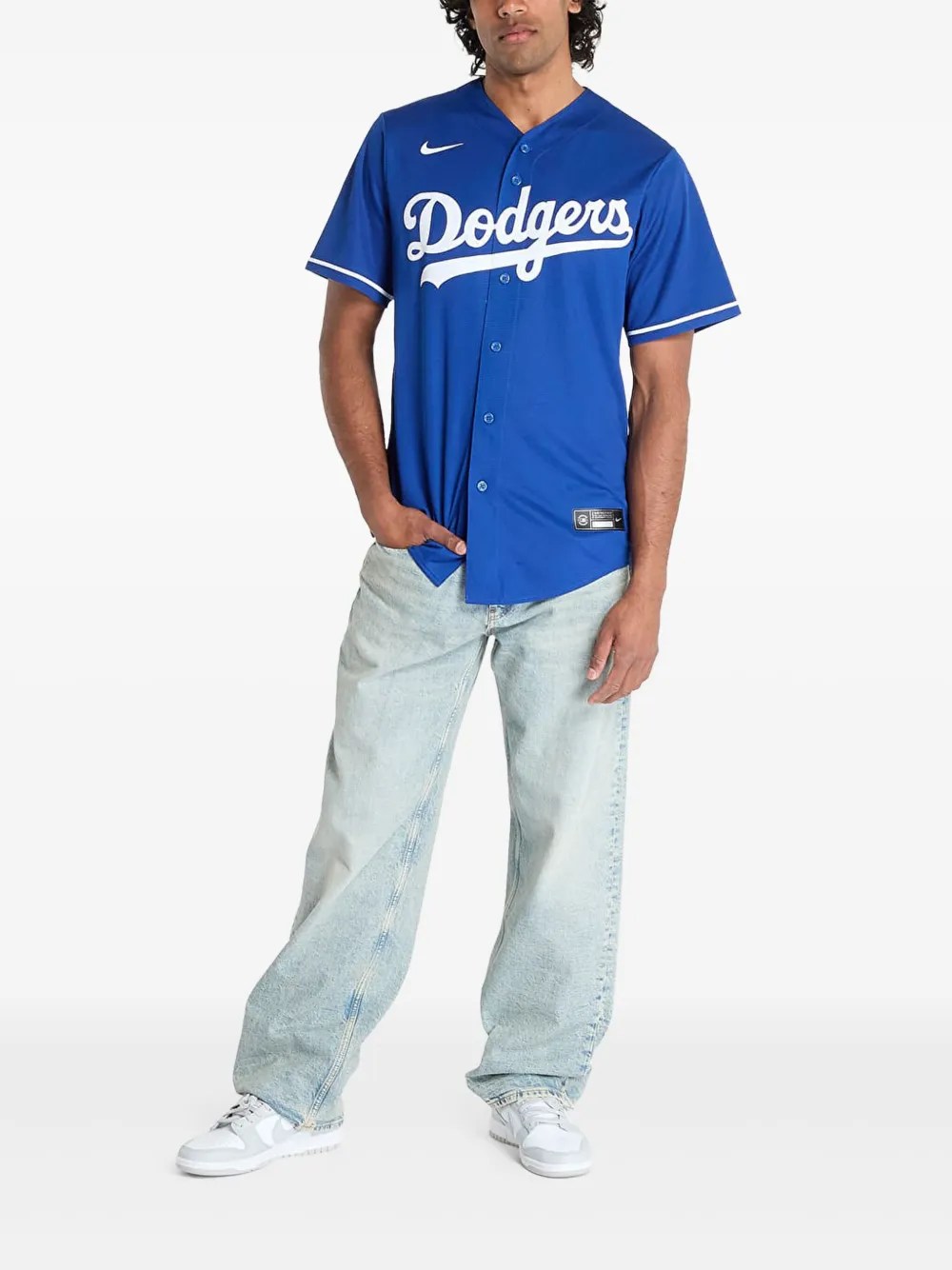 Nike LA Dodgers jersey Blauw