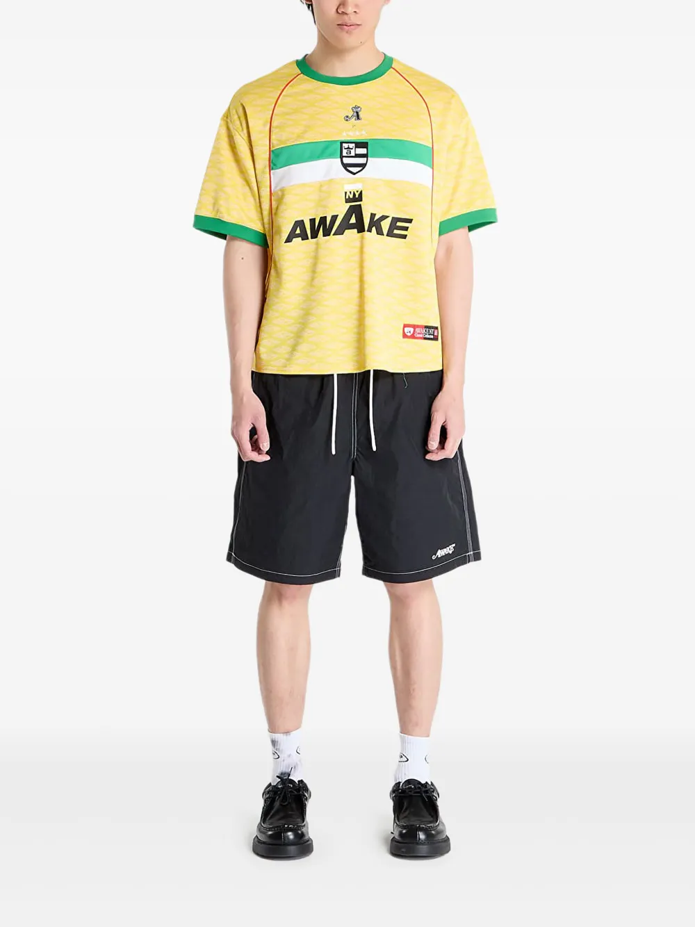 Awake NY contrast-stitch swim shorts | Swim & Board Shorts | Image 2