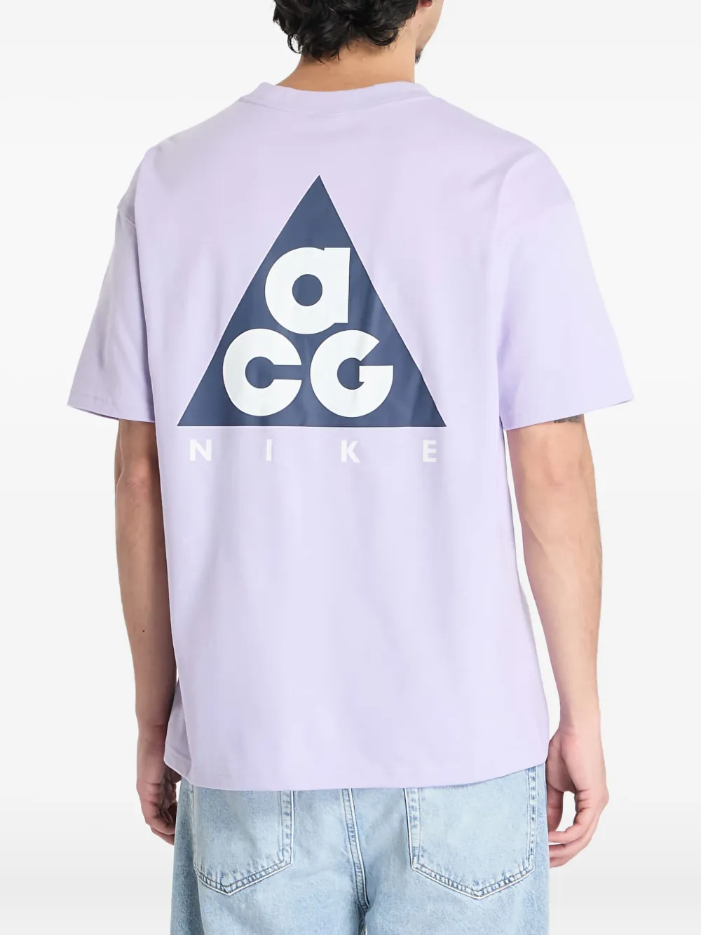 Nike ACG Max90 T-shirt met logo Paars