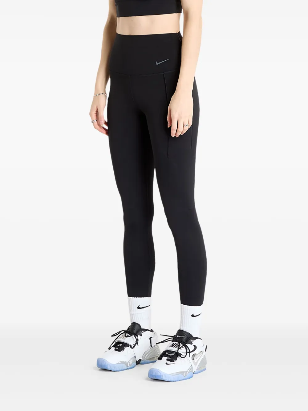 Nike Universa High-waisted Performance Leggings In Black