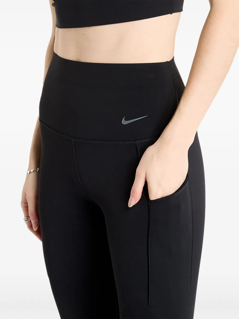 Nike Universal high waist performance legging Zwart