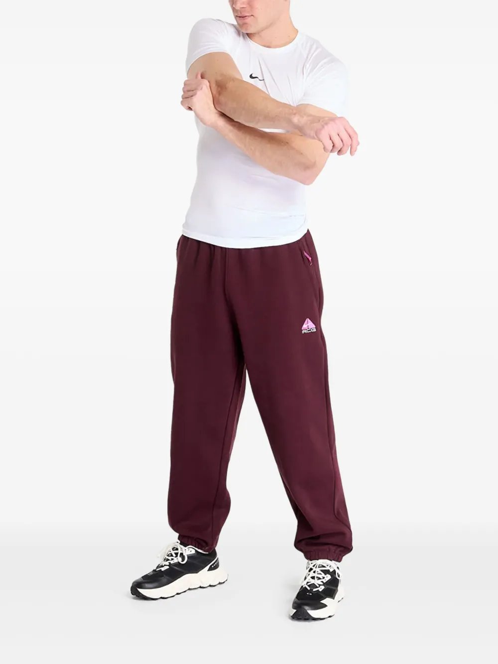 Nike x ACG Lungs trainingsbroek met geborduurd logo - Rood