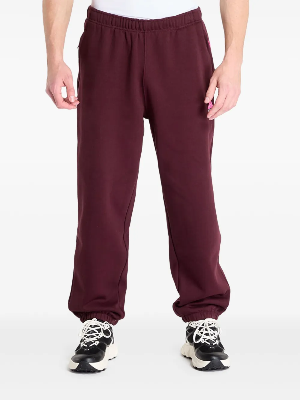 Nike x ACG Lungs trainingsbroek met geborduurd logo Rood