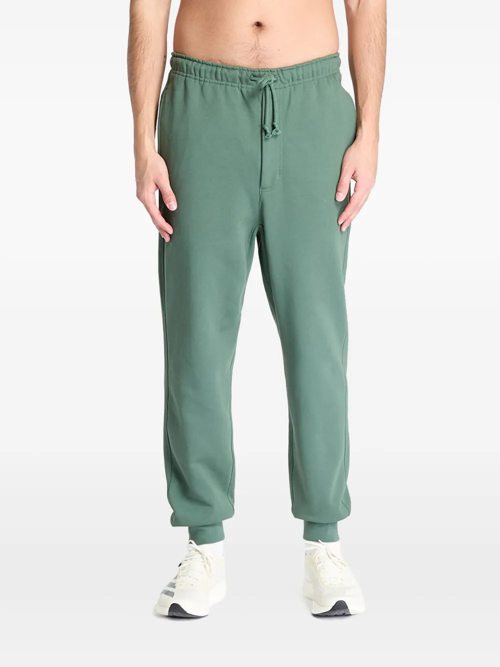 Y-3 cuffed french-terry track pants - グリーン Y-3 cuffed french-terry track pants - グリーン
