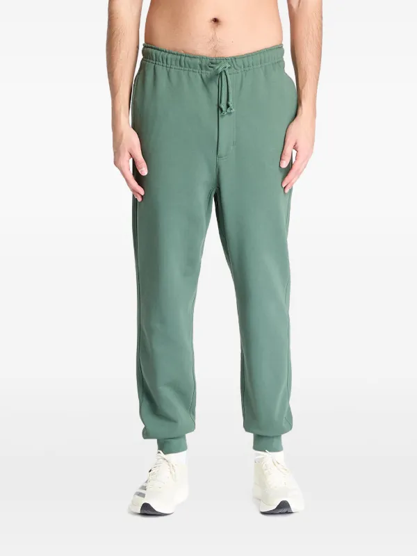 Y-3 Pantalon De Jogging En Molleton à Chevilles Resserrées Vert