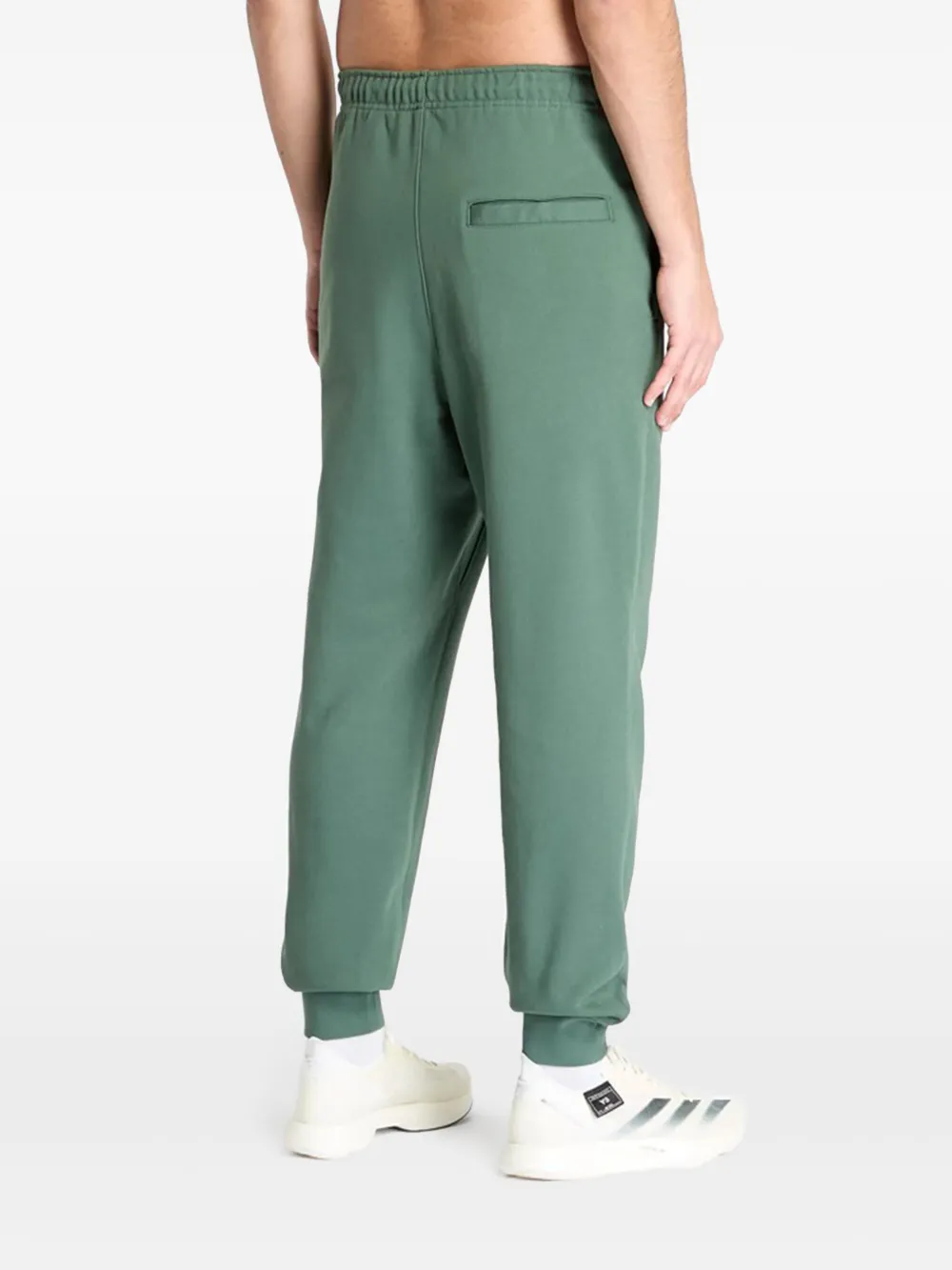 Y-3 Badstof trainingsbroek met cuffs Groen