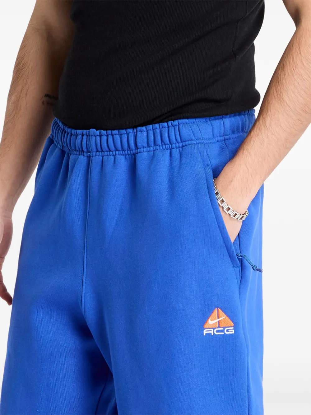 Nike x ACG Lung fleece trainingsbroek met logo Blauw