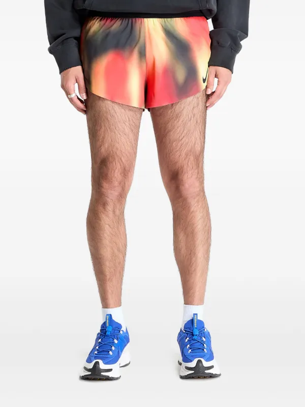 nike dri fit orange shorts