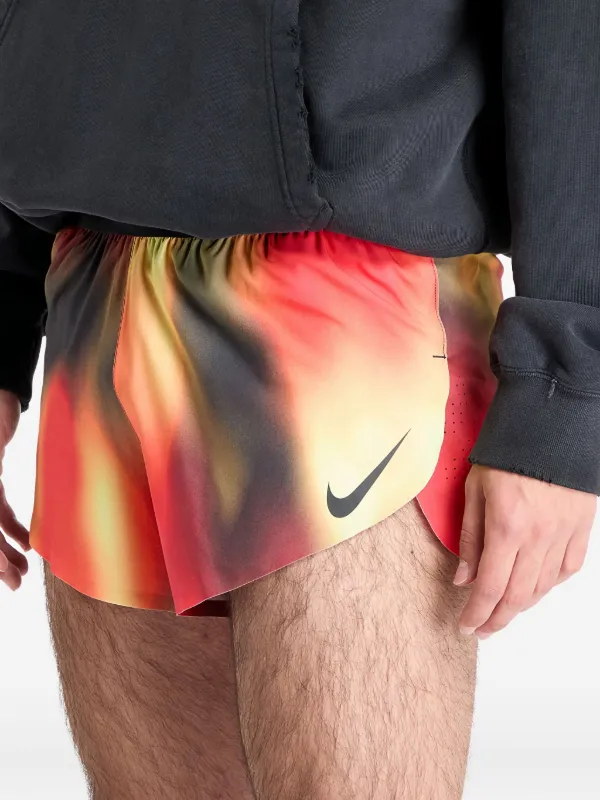 nike dri fit orange shorts