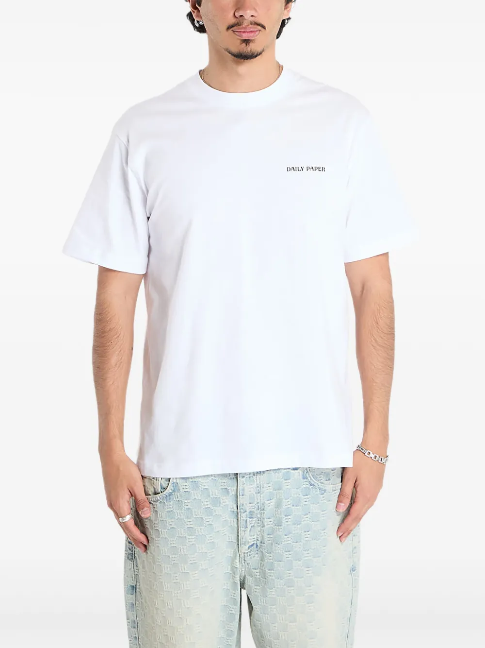 Daily Paper Wrapper short-sleeve T-shirt Wit