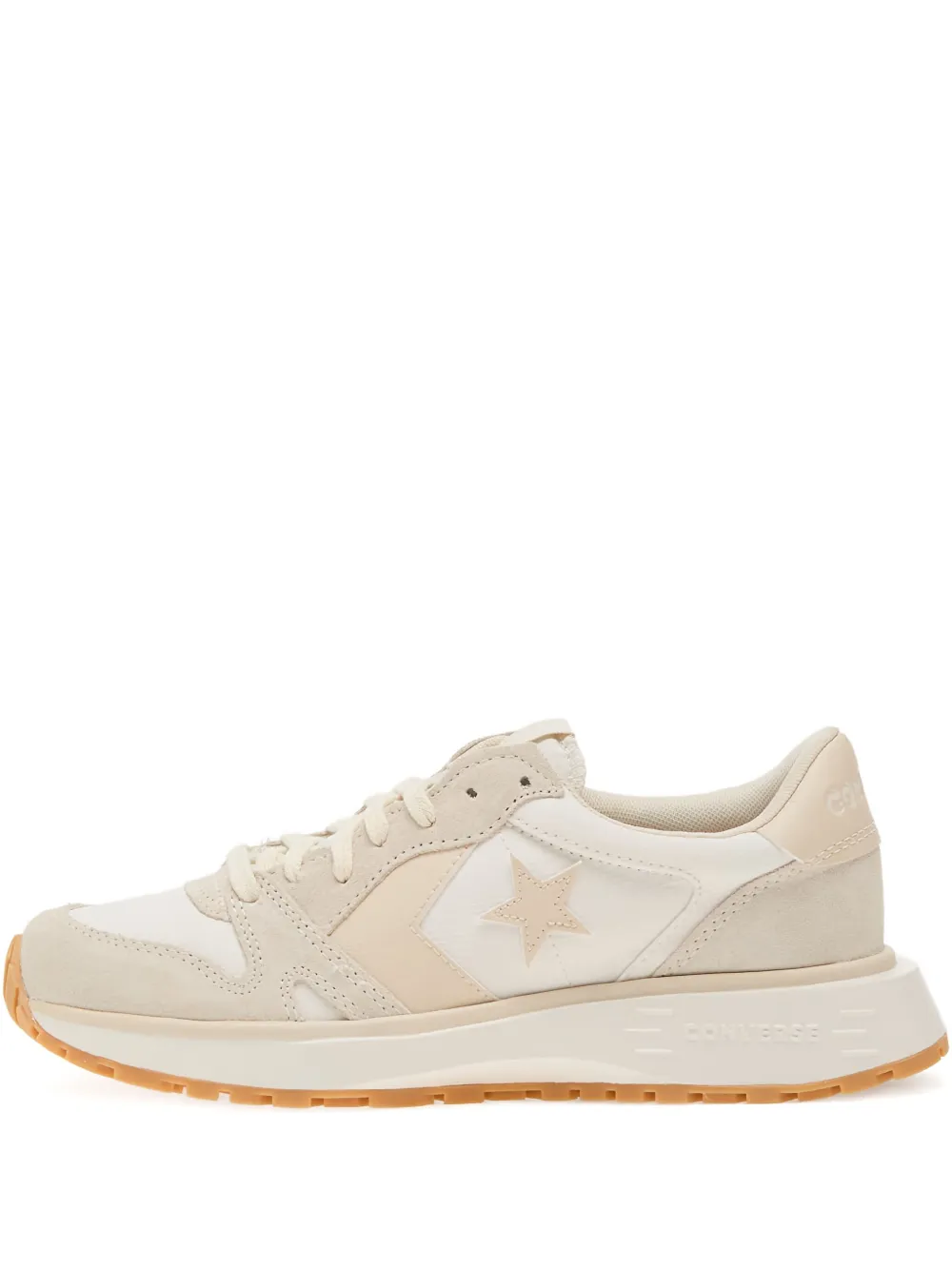 Converse Omni logo-patch suede sneakers Neutrals