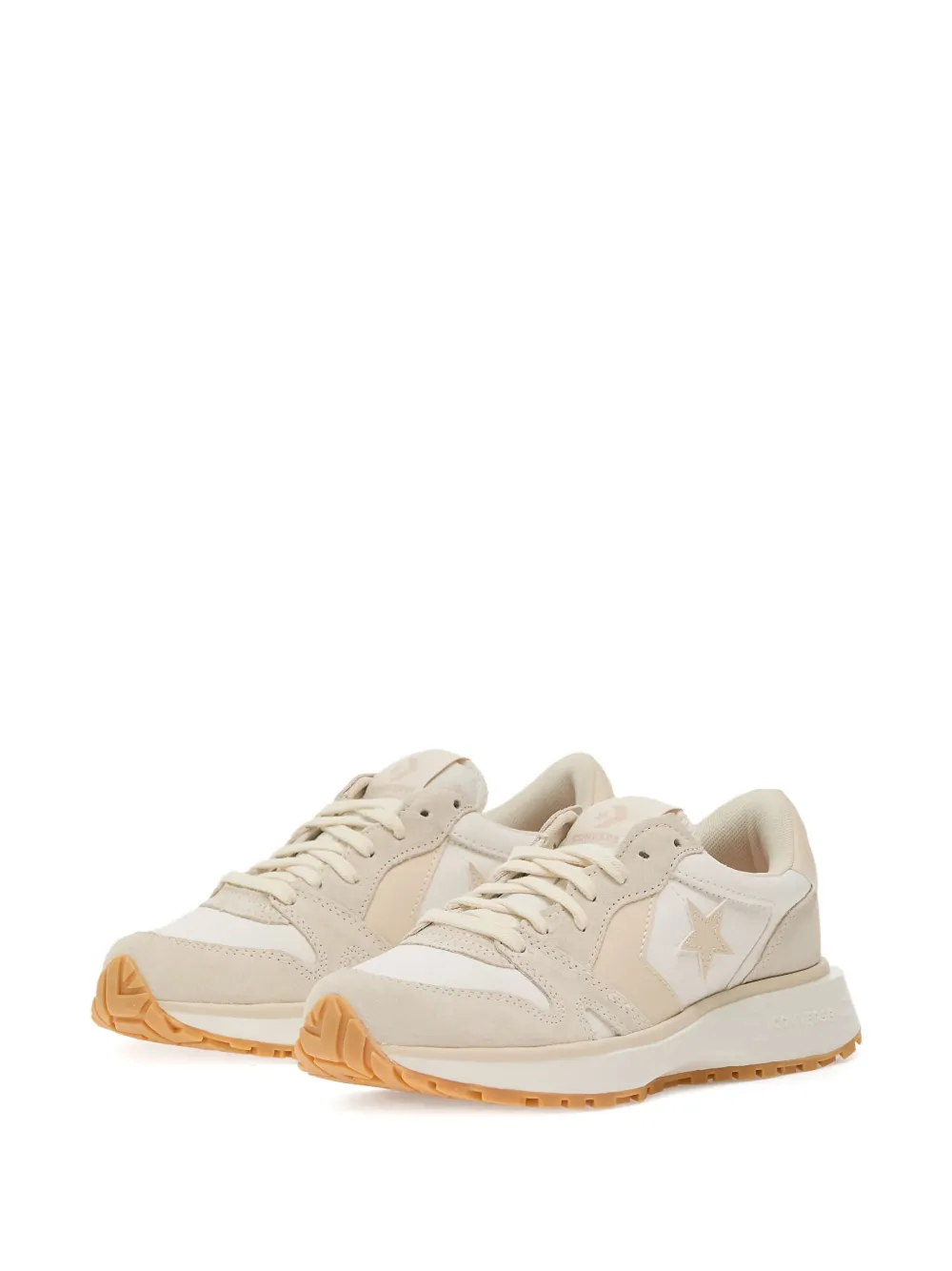 Converse Omni logo-patch suede sneakers Neutrals