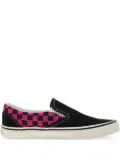 Vans checkerboard-pattern slip-on sneakers - Black