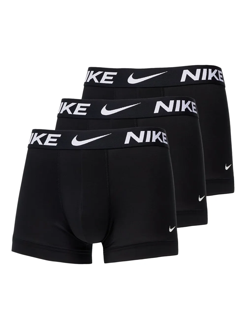 Nike Dri-FIT logo-waistband boxers (pack of three) Zwart