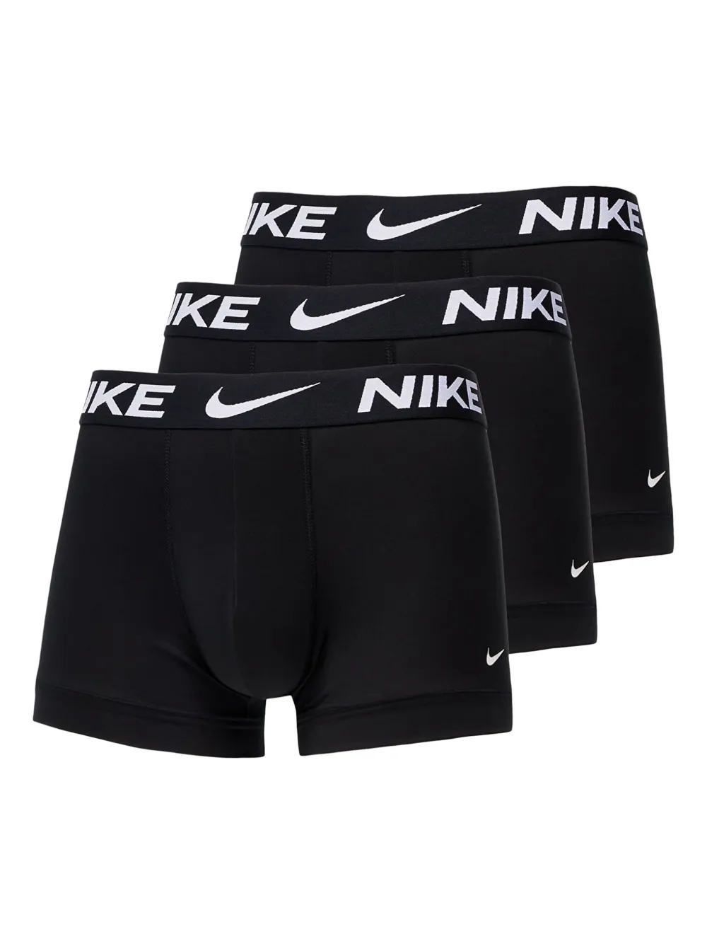 Nike Dri-FIT logo-waistband boxers (pack of three) Zwart