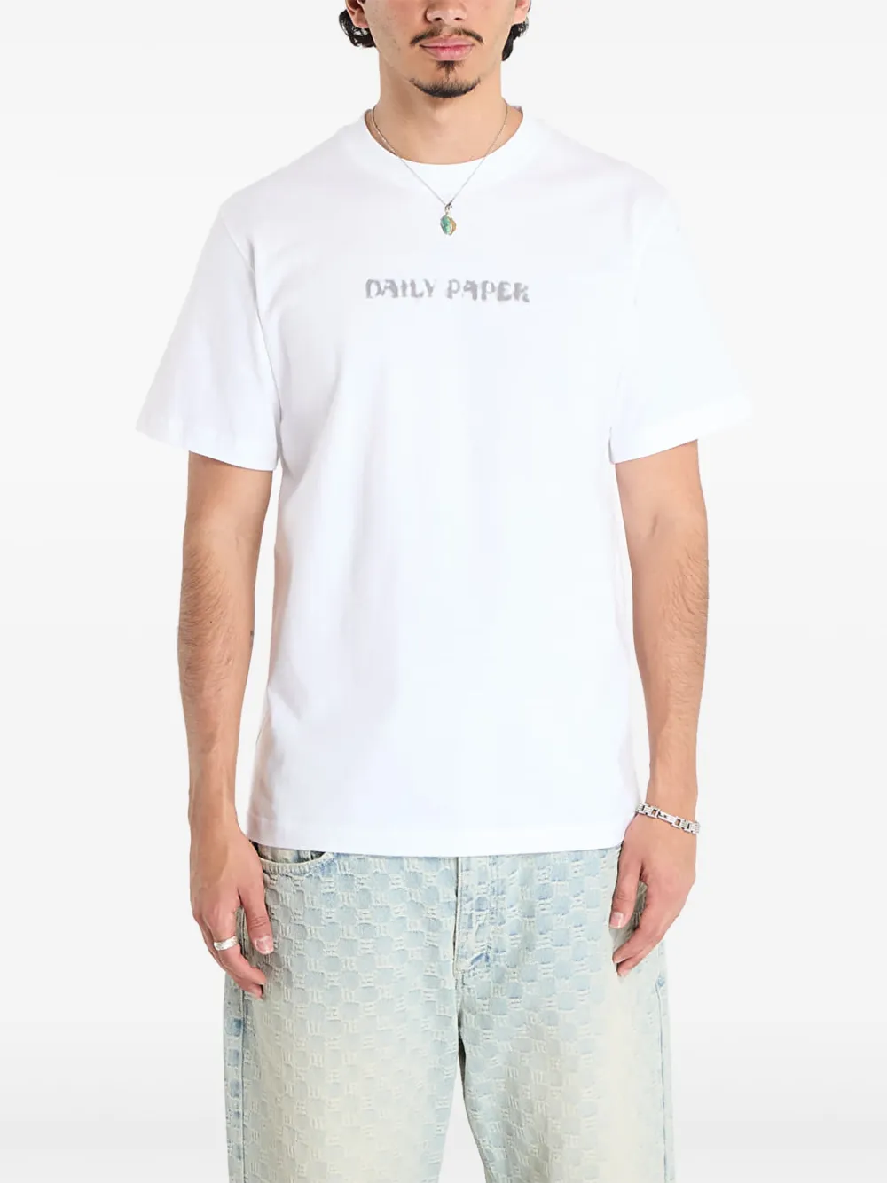 Daily Paper Shield Focus T-shirt | White | Image 1
