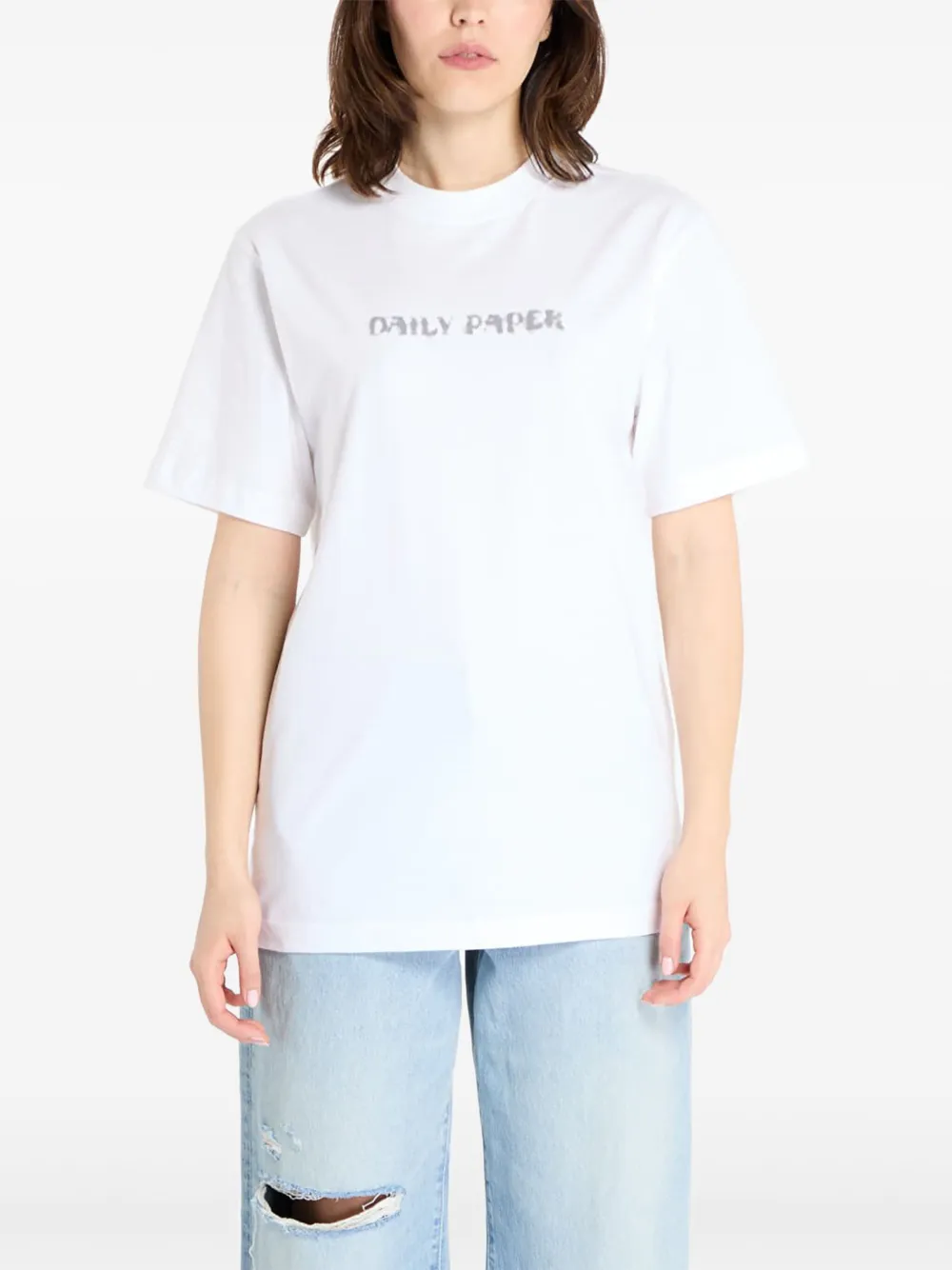 Daily Paper Shield Focus T-shirt Wit