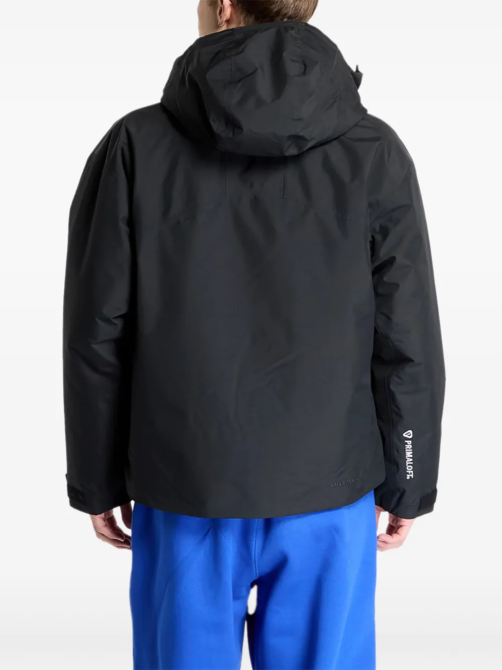 Nike Skull Peak jack met klepzak Zwart