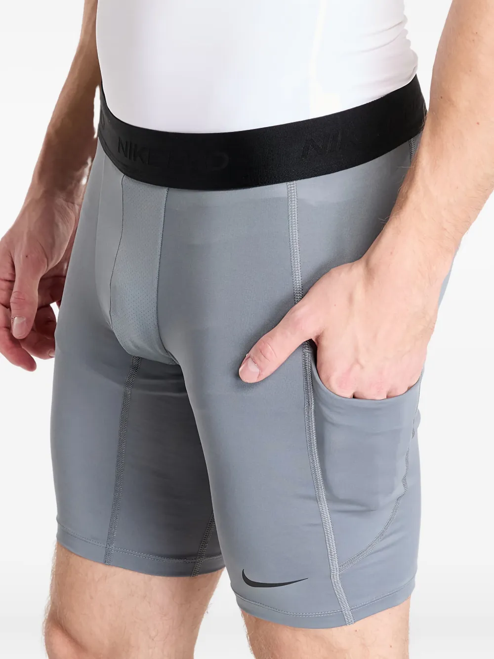Nike Dri-Fit trainingsshorts Grijs