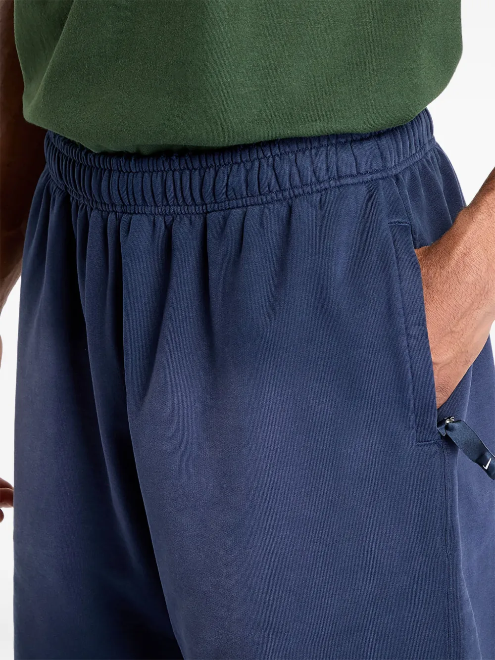 Nike Trainingsshorts met logo Blauw