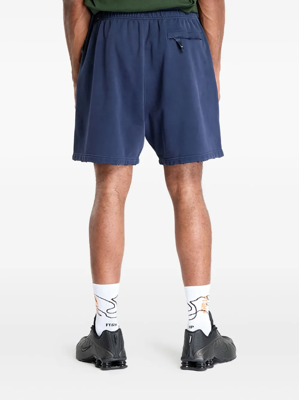 Nike Trainingsshorts met logo Blauw