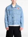 NEW ERA CAP Kansas City Chiefs-emblem denim jacket - Blue