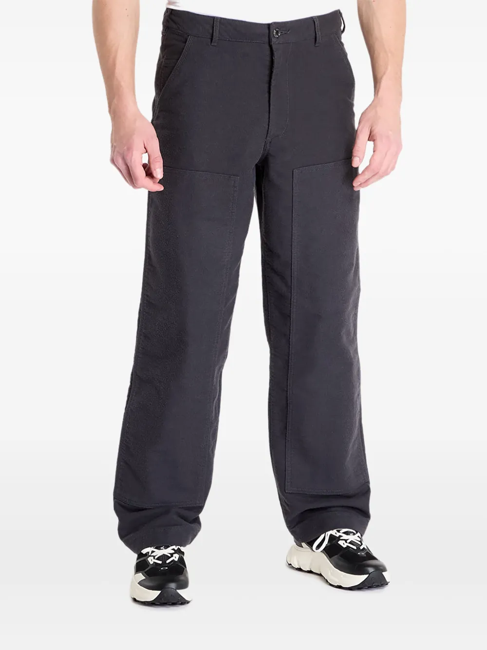 Nike Life broek met dubbele knie Grijs