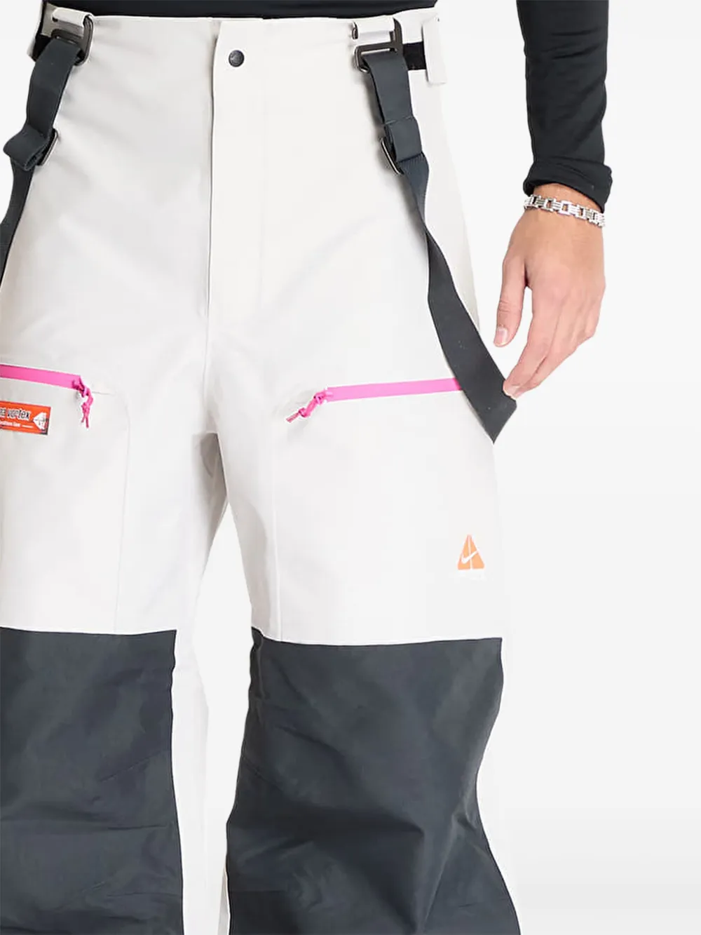 Nike Chena Vortex Storm-FIT skibroek Wit