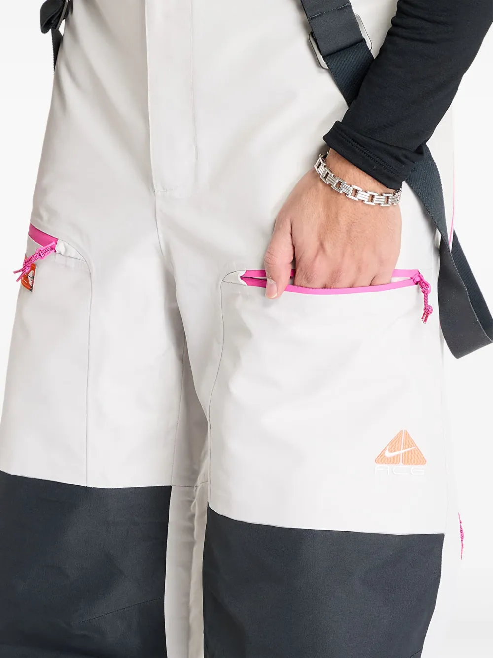 Nike Chena Vortex Storm-FIT skibroek Wit