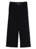 Chloé Kids chain-embellished trousers - Blue