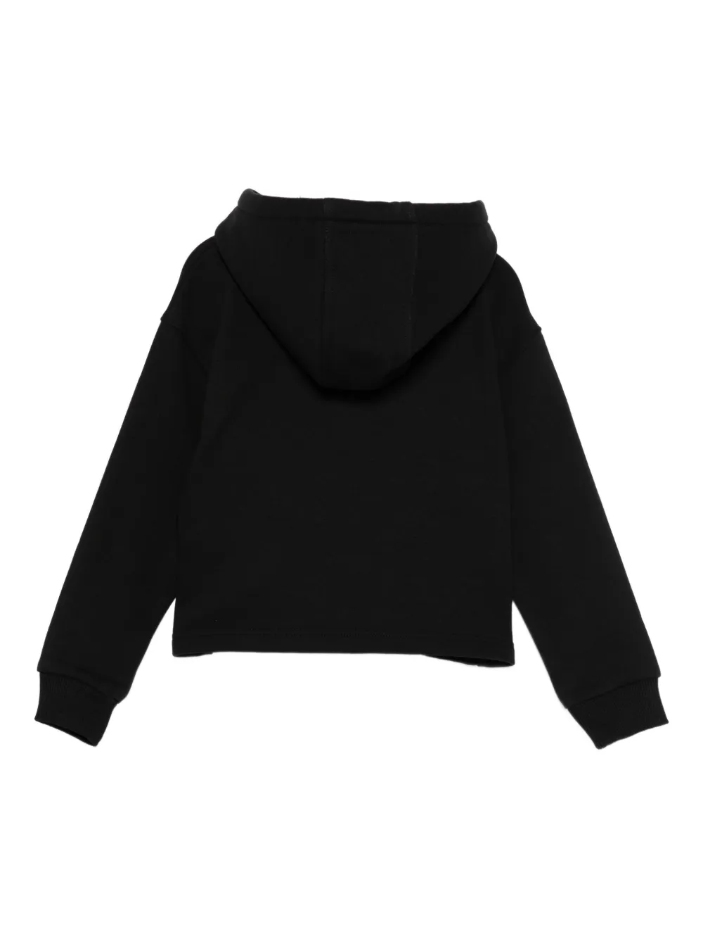 Givenchy Kids crystal-embellished hoodie Zwart