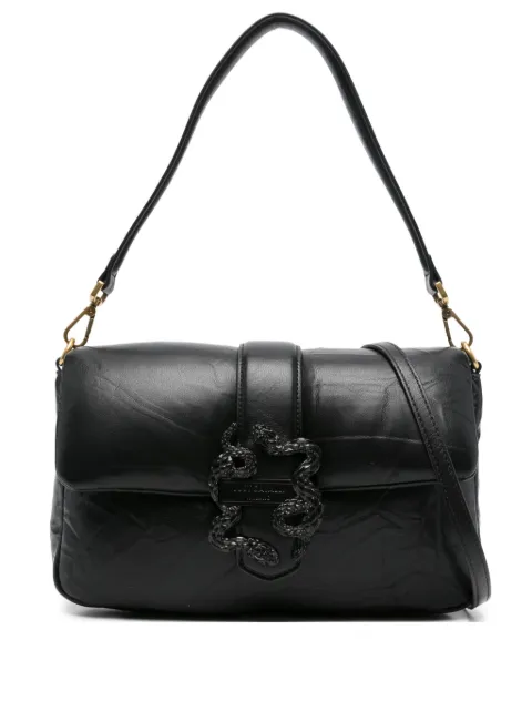 Just Cavalli snake-buckle shoulder bag