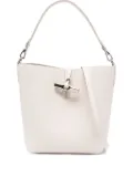 Longchamp Le Roseau clasp-detail bucket bag - Neutrals