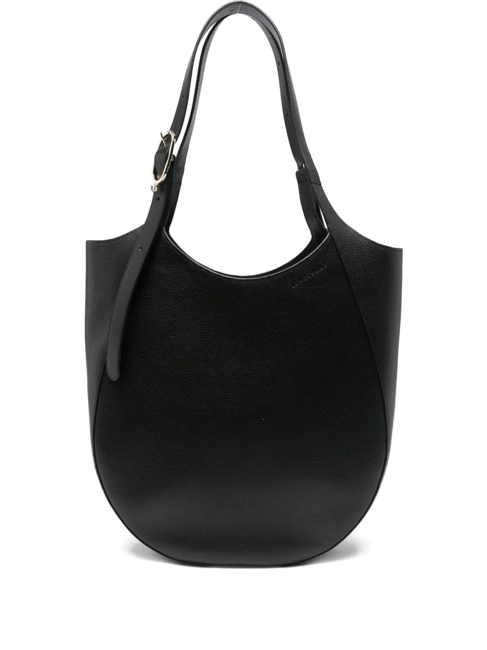 Longchamp Black Le Foulonne Xl Tote In Black