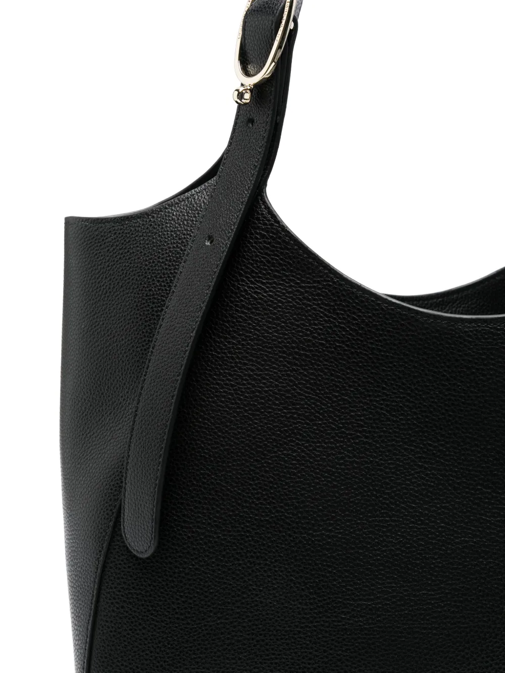 Longchamp Le Foulonné XL buckle-detail tote bag Zwart