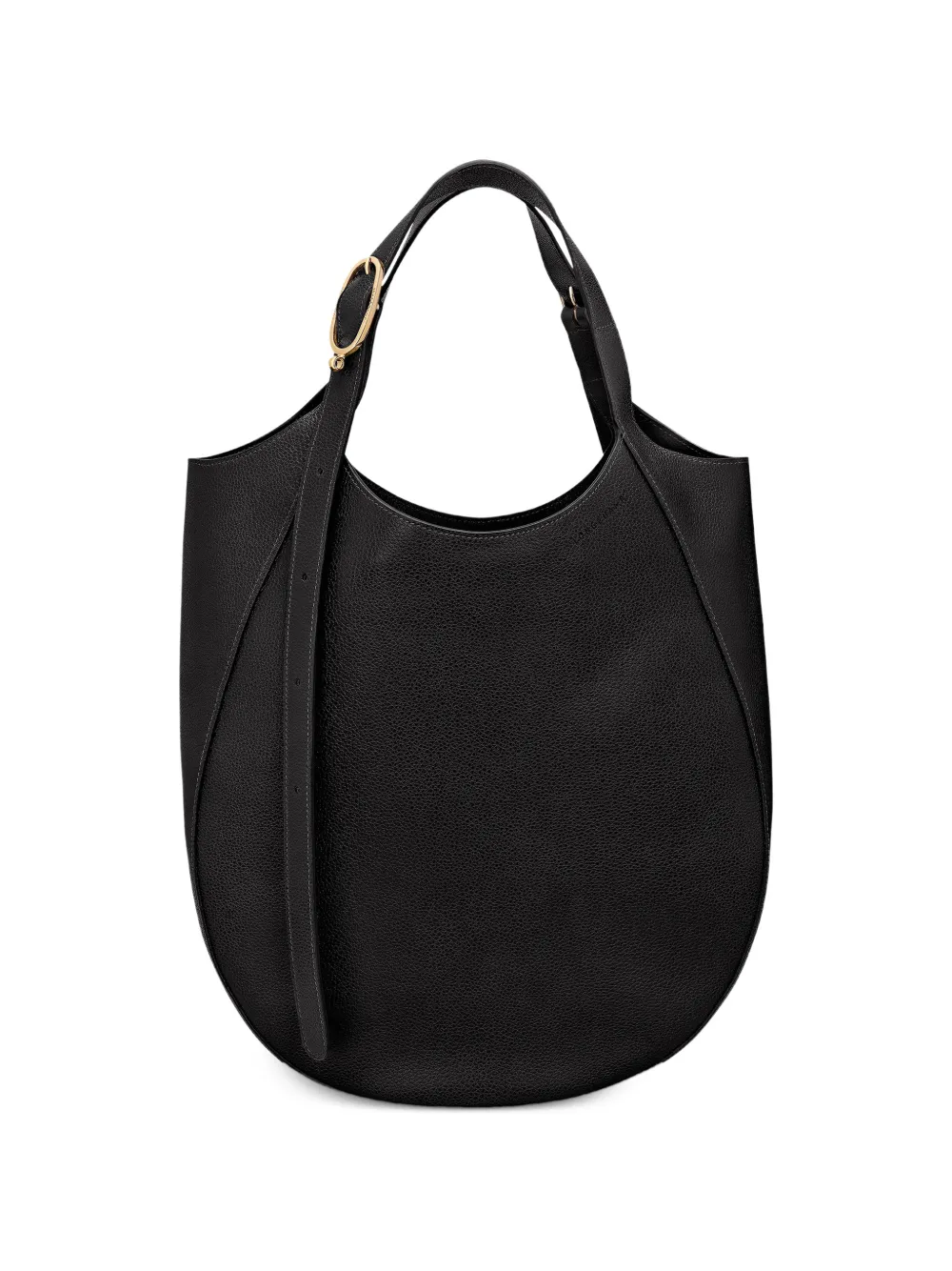 Longchamp Le Foulonné XL buckle-detail tote bag - Nero