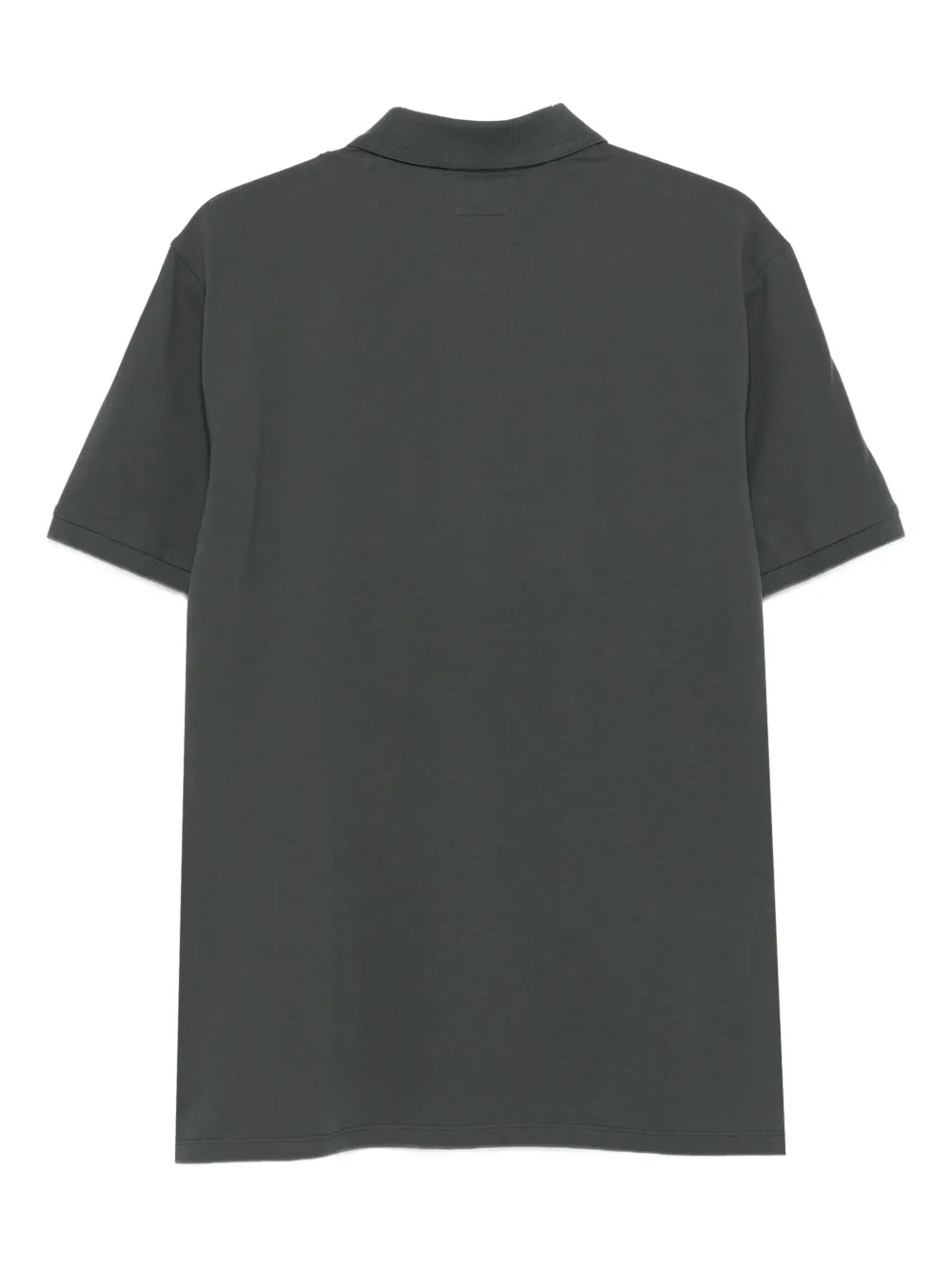 C.P. Company Poloshirt met geborduurd logo - Groen