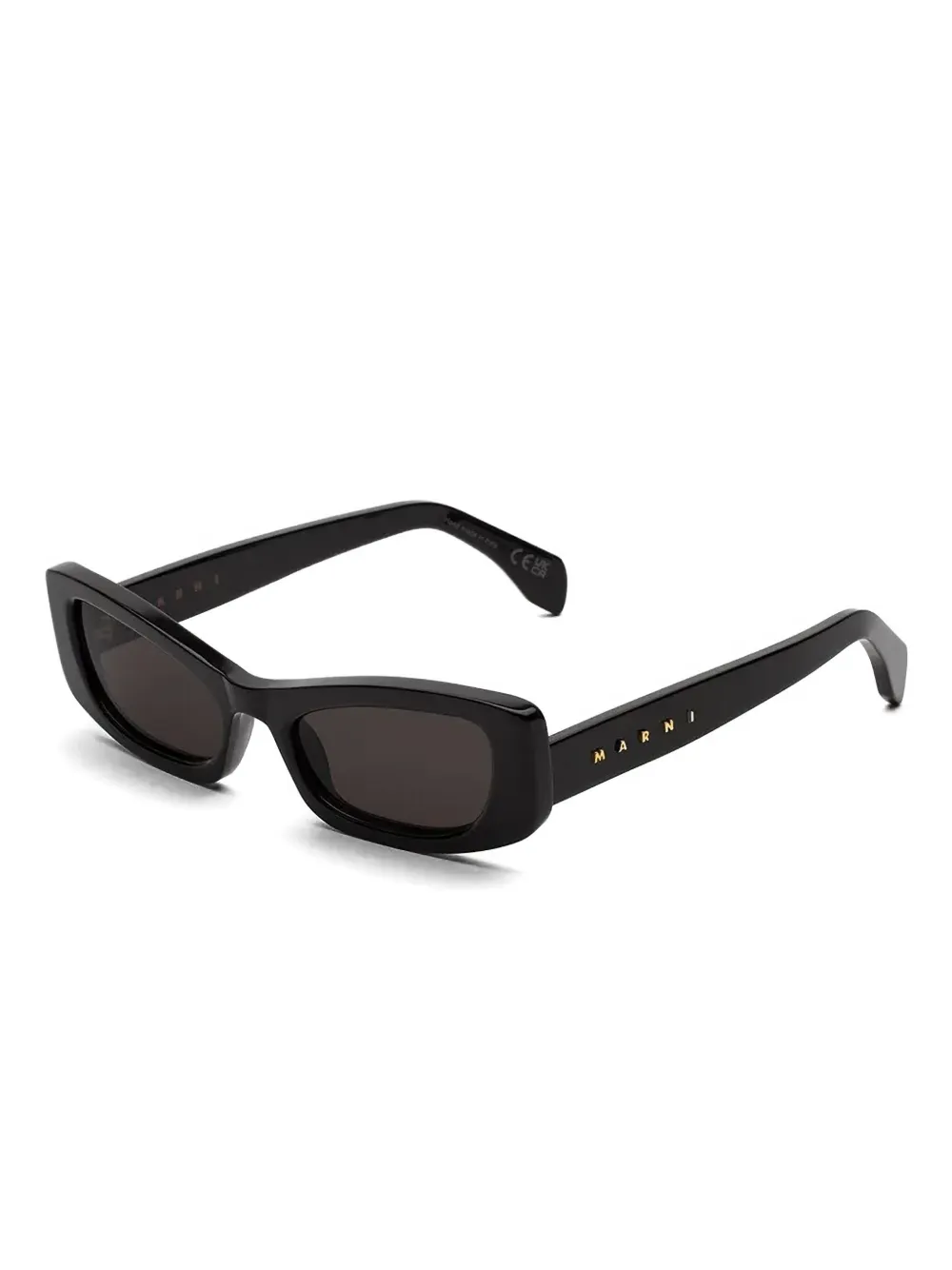 Marni Eyewear Nyami rectangle-frame sunglasses Zwart