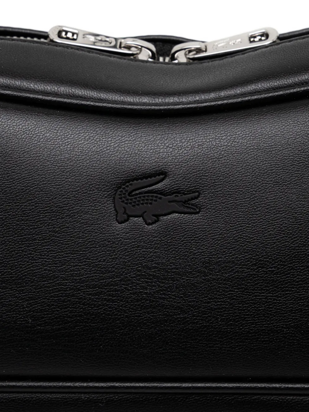 Lacoste Lora zip-fastening shoulder bag Zwart