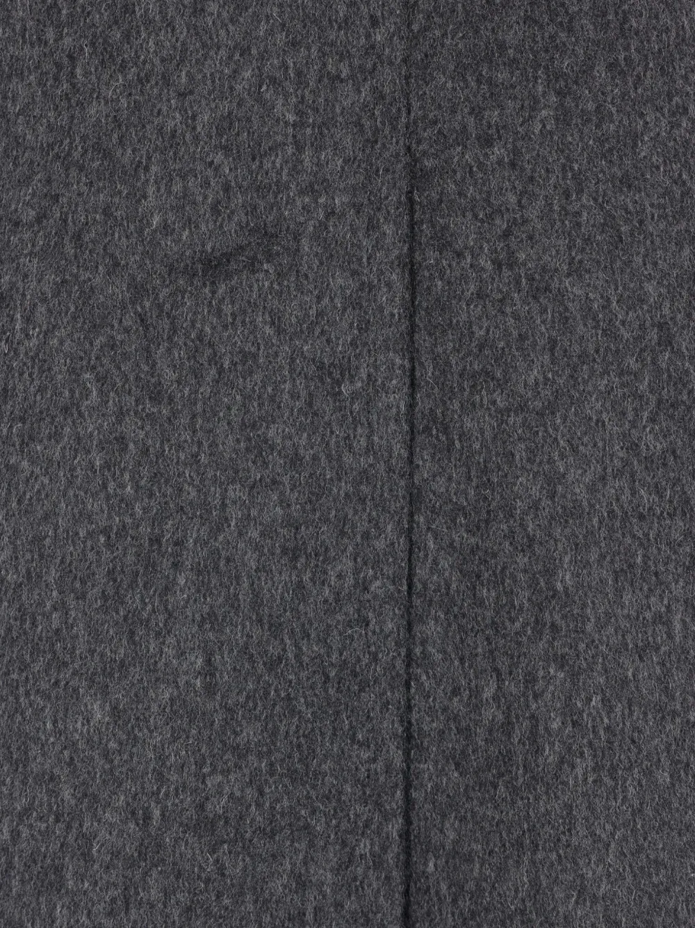 Zegna Single-breasted Buttoned Coat In Gray