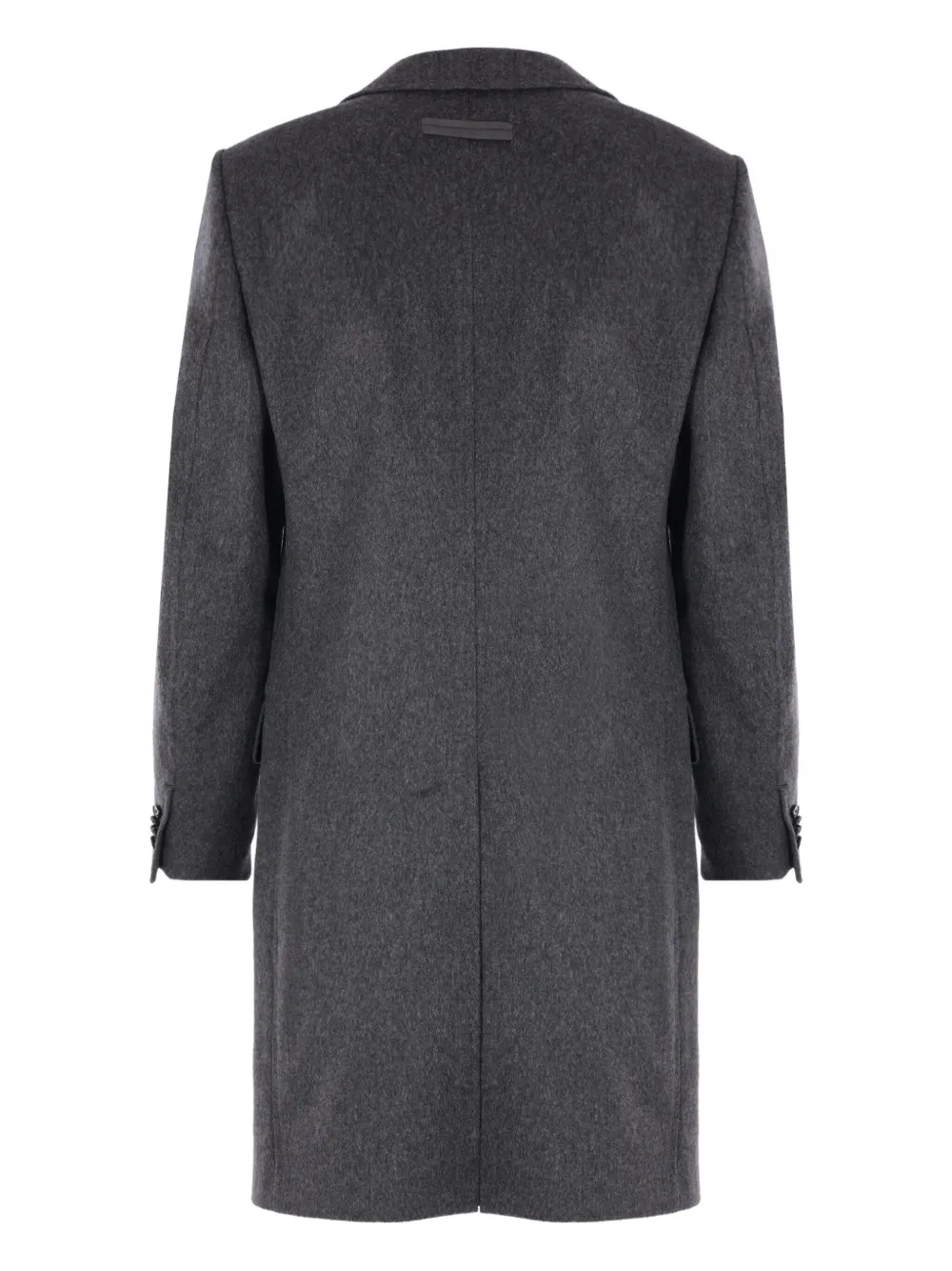 Zegna single-breasted buttoned coat | Pardessus | Image 2