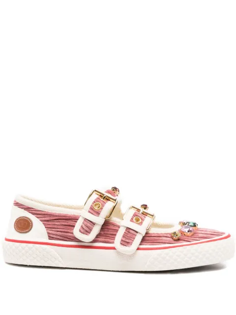 Valentino Garavani Dollyboard buckled sneakers