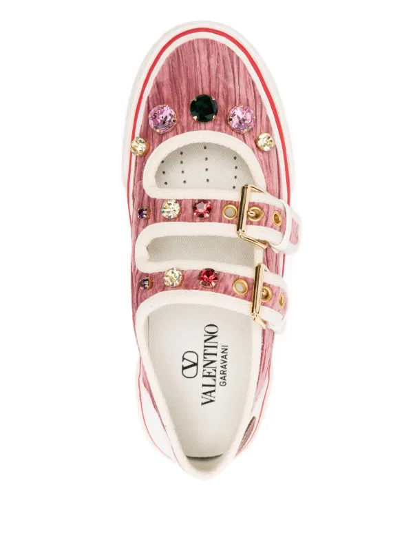 スニーカー Valentino Garavani Valentino Garavani Dollyboard Sneakers 31043446_60496122_600.jpg